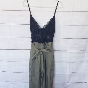 "Canʻt Forget It Cargo Jumpsuit" XL *NWT*